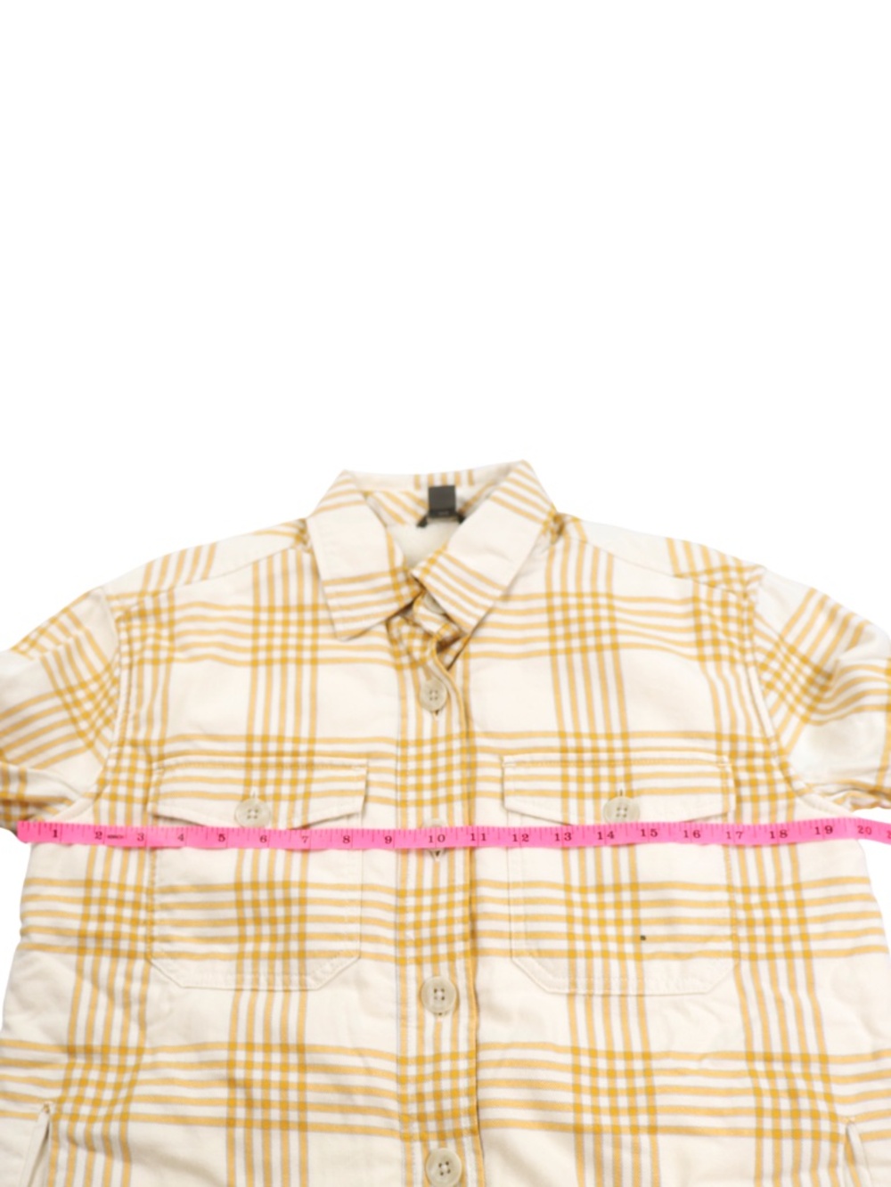 Eddie Bauer Sherpa Lined Plaid Flannel Shirt Jacket Shacket NWT Large - Picture 4 of 10